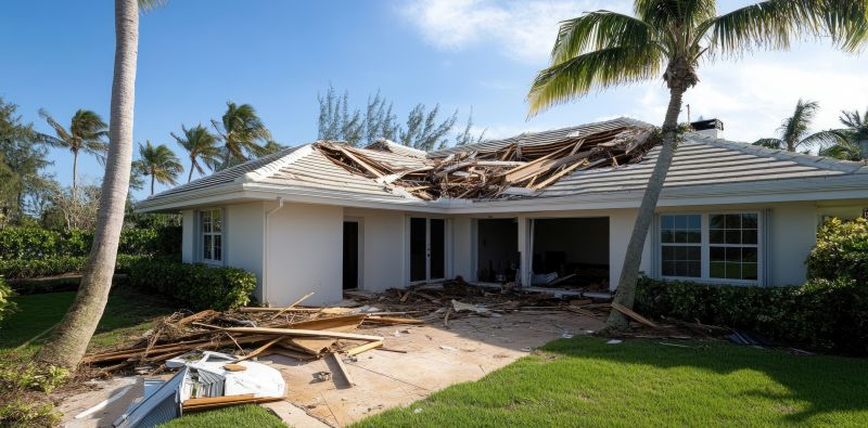 Roof Damage Restoration detail